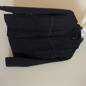 Purple and Black athletic jacket